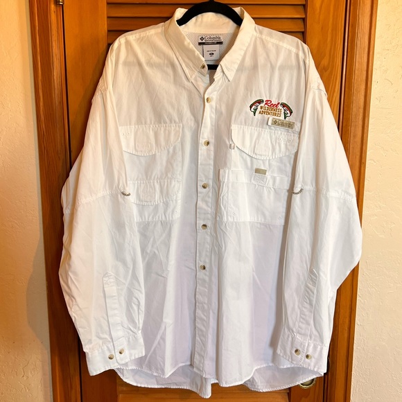 Camisa Columbia Pfg Fishing Gear Universitaria Americana Xxl | Meses sin interés